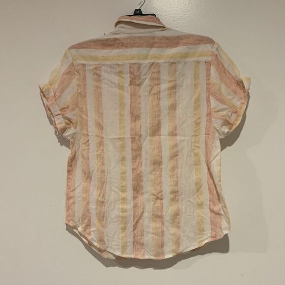 Lucky Brand Striped printed  shirt New without Tag - Picture 2 of 2